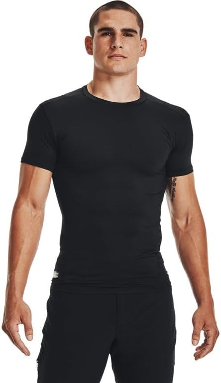 Under Armour Mens HeatGear Tactical Compression Short-Sleeve T-Shirt