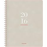 At-A-Glance Monthly Planner 2016, Collection, Wire Bound, 8.38 x 11 Inches Page Size, Beige (YP1070716)