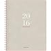 At-A-Glance Monthly Planner 2016, Collection, Wire Bound, 8.38 x 11 Inches Page Size, Beige (YP1070716)