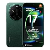 XIAOMI 17 Ultra, Smartphone 16+512 GB, Leica 200MP 75&ndash;100mm Telephoto, LOFIC HDR Techonology, HyperAI, Starlit Green, Manufacturer warranty 2 years + 1 year extra, Charger Not Included