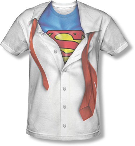 Image of Superman - Mens I'M Superman T-Shirt, X-Large, White