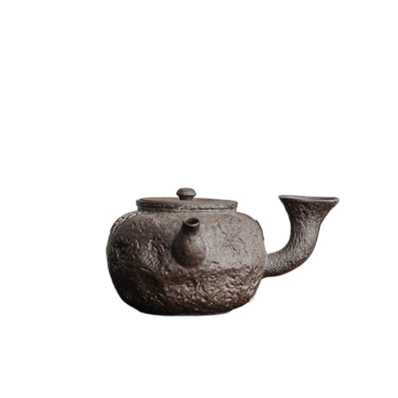 Tetera Hecha a Mano Tetera de gres japonesa, cafetera doméstica, tetera Retro, cerámica Para Preparar Té de Hojas