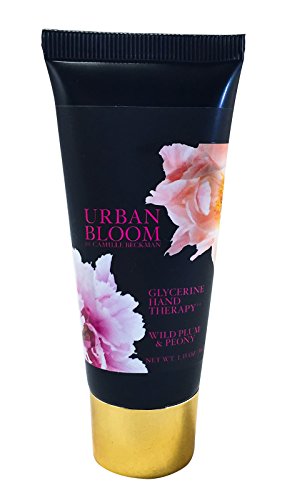 Camille Beckman Urban Bloom Glycerine Hand Therapy Cream, Wild Plum & Peony, 1.35 oz.