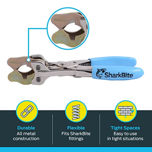 Image of SharkBite 3 /8 Inch to 1 Inch Pro Push to Connect Disconnect Tool, PEX Pipe, Copper, CPVC, PE-RT, HDPE, PROD3810
