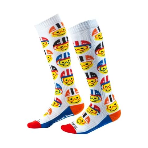 Oneal 2021 Youth Pro MX Socks - Emoji Racer Multi 0356-764 Cover