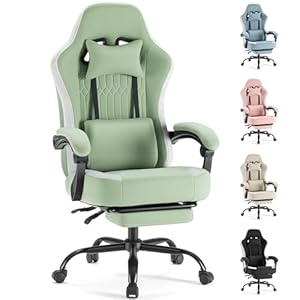 Sweetcrispy Computer Gaming Chair &...