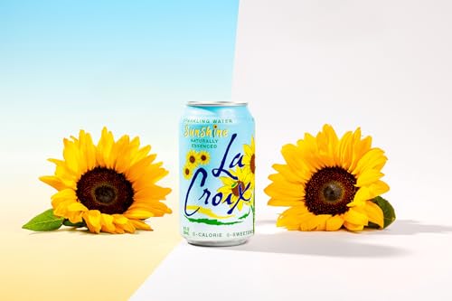 La Croix Sparkling Water, Sunshine, 8 Pack – Zero Sugar, Zero Calories, Zero Sodium – Taste of Wonder