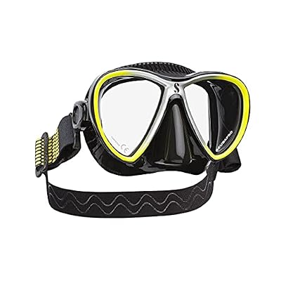 SCUBAPRO Synergy Twin Trufit Diving Mask (Yellow/Silver)