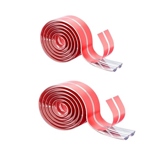 Image of Leadigol Clear Furniture Edge Protector Strip,Transparent PVC Soft Corner Protectors,Silicone Soft Corner Protectors,Table Edge Protection Strip,Furniture Protection Strip