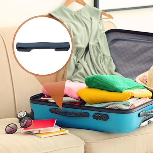 sourcing map Manija de equipaje de repuesto de 8.5 pulgadas, correa de transporte de plástico, piezas de repuesto para maletas con tornillos - imagen 5