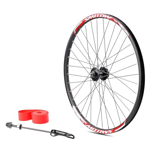 Peso della ruota: la ruota della mountain bike è realizzata in lega di alluminio a doppio strato di qualità. Peso della ruota anteriore da 26 pollici: 1015 g, peso della ruota posteriore: 1205 g. Peso della ruota anteriore da 27,5 pollici: 1032 g, peso della ruota posteriore: 1235 g. Peso della ruota anteriore da 29 pollici: 1105 g, peso della ruota posteriore: 1284 g.