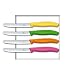 Produktbild VICTORINOX 4 Messer Brötchenmesser Küchenmesser Tomatenmesser Bunt