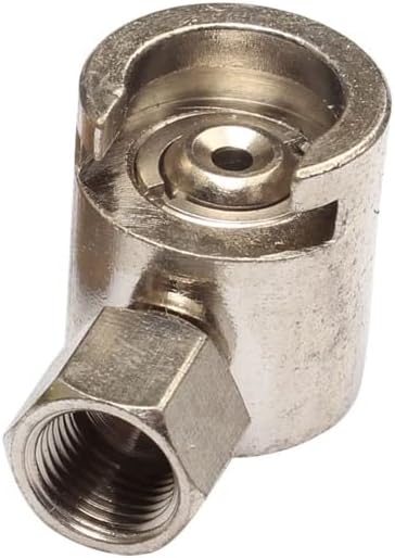 Grease Nipple Coupler, Flat Mouth Hexagon Ended Slide on Grease Gun Connector 5A 220V for Most Grease Gun (16mm)