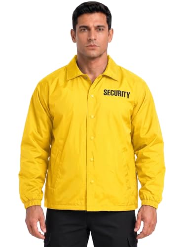 Image of First Class 100% Nylon Windbreaker with Security I.D I
