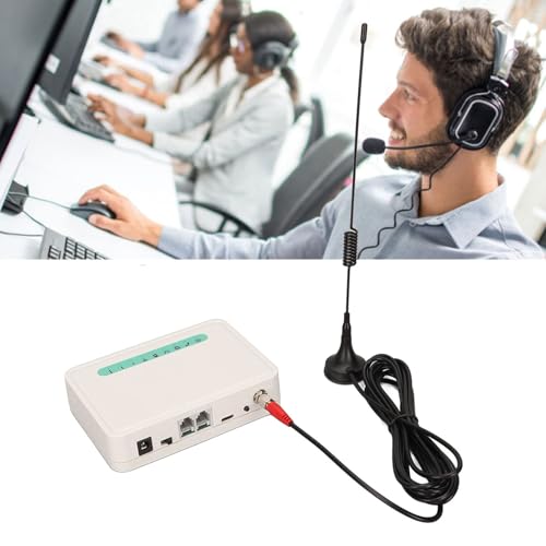 GSM ID Dialer, Quad Band Fixed Wireless Terminal 3G 4G LTE Gegensignal für Land (EU-Stecker)