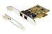 Produktbild EXSYS EX-6072-4K 2 Port PCIe Dual Ethernet Netzwerkkarte mit 4KV Surge Protection