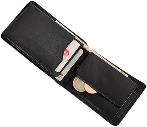 Branco small Leather Men's Wallet Purse Mini wallet 10x7x1cm - Red, standard size - Image 3