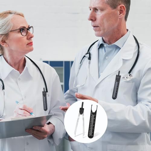 Zeyiyer 593959_1_XE2M8ATA Ekg Calipers Ecg Calipers Measuring Tool Ekg Ruler, Electrocardiogram Drafting Divider, Electrocardiographs Measuring Tool For Medical Students Doctors Nurses thumb #4