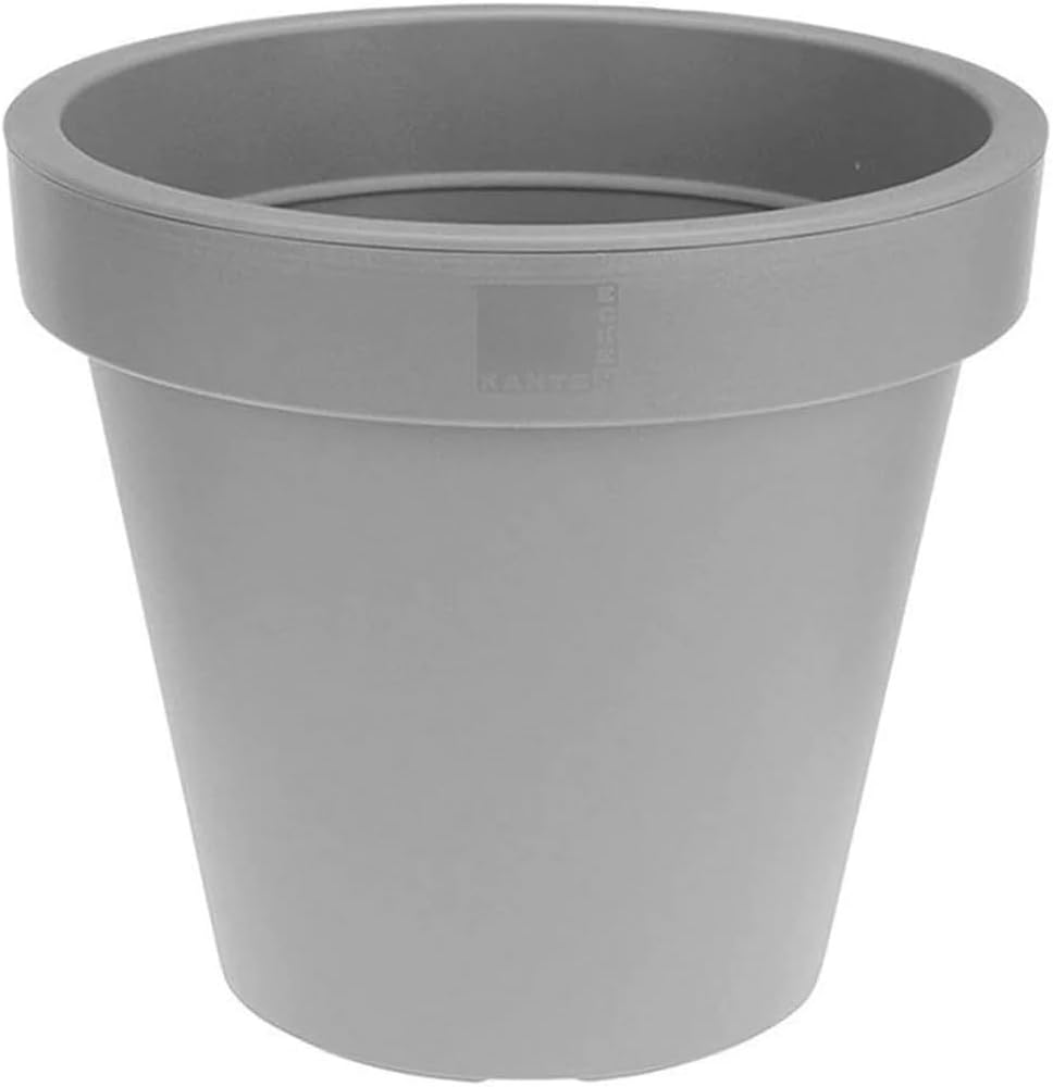 Edp 74835 Flower Pot, Grey