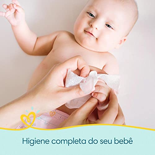 Lenços Umedecidos Pampers Limpeza Delicada 48 Unidades