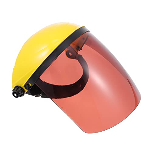 IWOWHERO 1Pc Lightweight Impact Welding Safety Head Mounted Face Screen for Splash Protection Screen