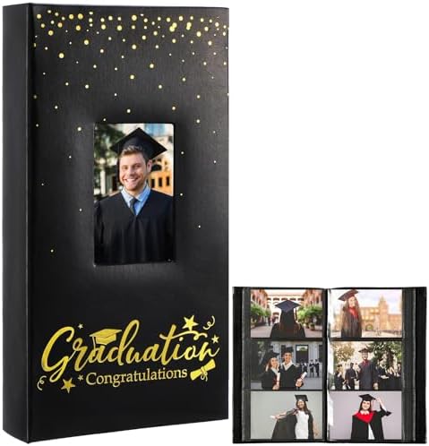 Amazon.com: Pasimy Graduation Scrapbook Kit Photo Album 8.3 x 11.2 ...