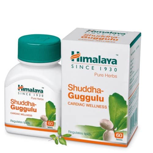 Himalaya Wellness Shuddha Guggulu Cardiac Wellness Tablets (60 Tablet) Pack of 3