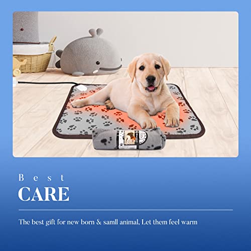Otofy Pet Heating Pad For Dog Cat Heat Mat Indoor Electric Waterproof Dog Heated Pad With Chew Resistant Cord, Pet Blanket Warmer #TOP5