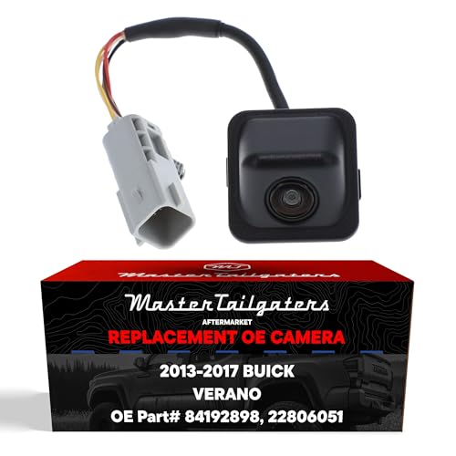 Image of Master Tailgaters Replacement for Buick Verano (2013-2017) Backup Camera OE Part # 22806051, 84192898