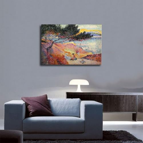Impression sur toile La Plage De Saint-clair décoration de bureau - 5