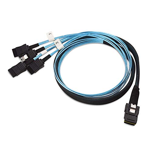 Cable Matters Mini SAS a SATA 1.0 m 2 Paquete miniatura 2