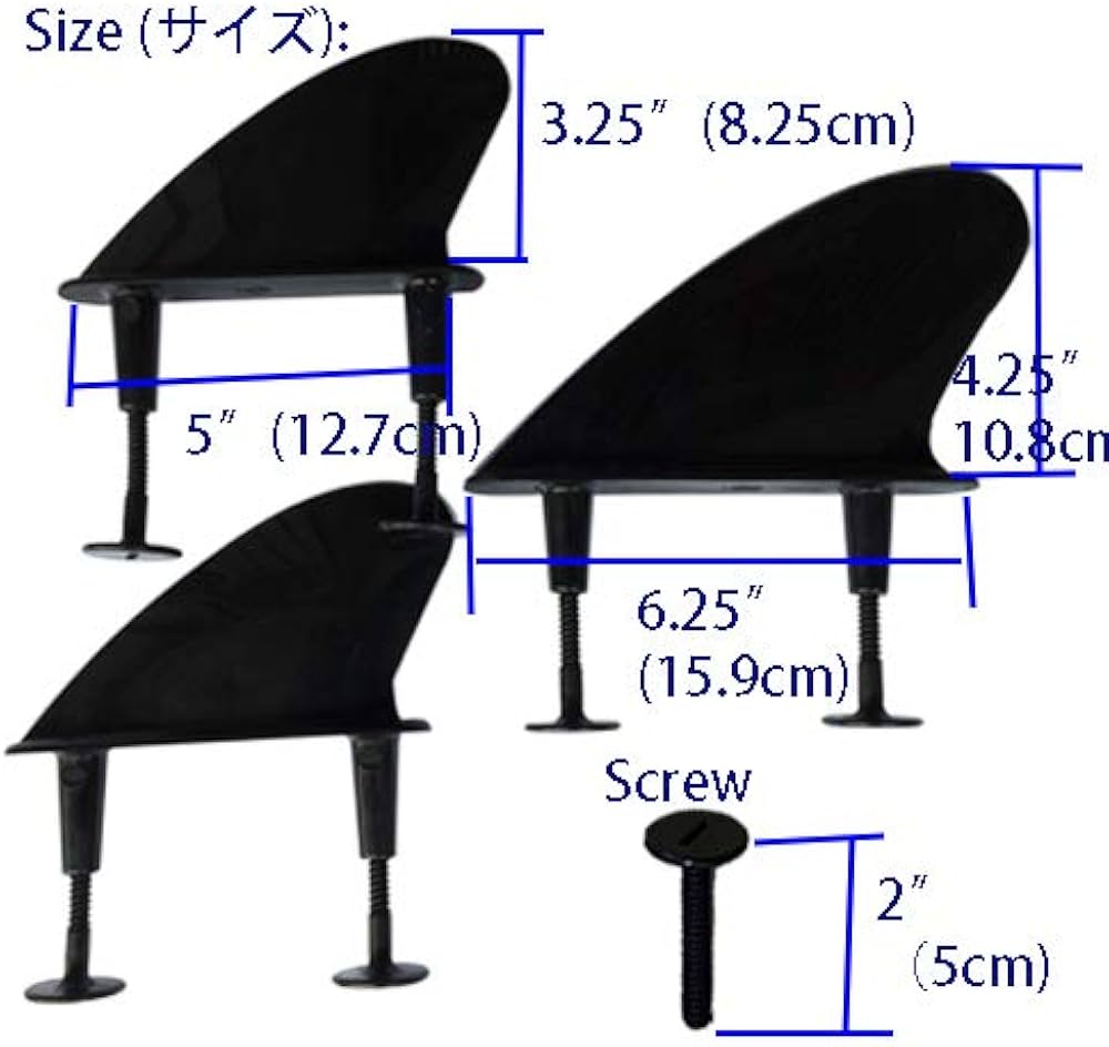 Amazon | Funktion ソフトボード用 ソフトフィン 3枚セット(SOFT