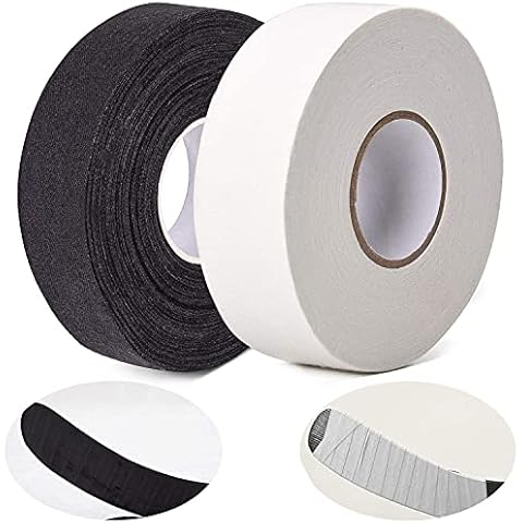 XISUN Hockey Band Griffband Tape Hockeyschläger Band Selbstklebendes Sportband rutschfeste Grip für Hockey Squashschläger Badmintongriff Springseil Angelrute 2PCS (2.5cm x 25m) Cover