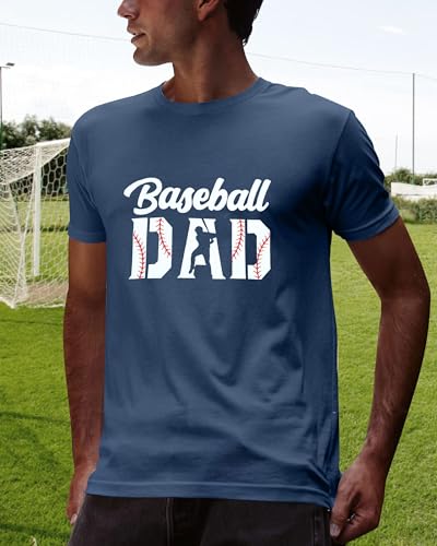 Game Day Shirt for Men: Funny Baseball Season Shirts Baseball Dad Tee Game Day Vibes Short Sleeve Tops4