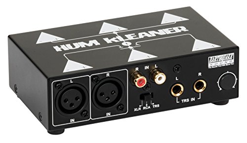Earthquake Sound Amplified Hum Kleaner with XLR, TRS, and RCA in/Out