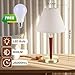 LEDIKON Mid-Century Modern Table Lamp,Touch Control & 3-Way Dimmable, Oak Wood Bedside Lamp for Bedroom, Living Room, Nightstand, Office (Bulb Included)