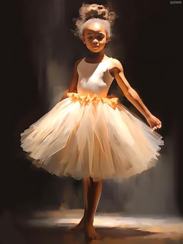Peinture diamant 5D danseuse pour créer une ambiance artistique dans votre salon