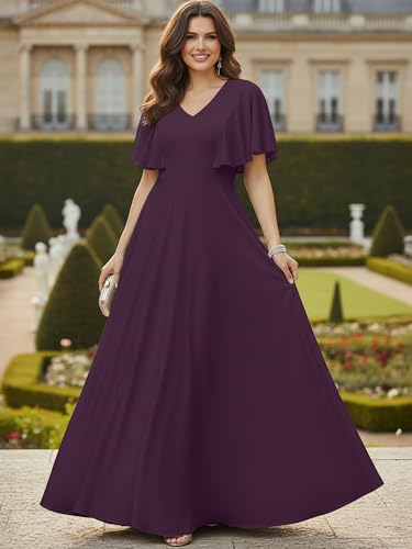 Image of KOH KOH Womens Long Elegant Bridesmaid Evening Cocktail Modest Maxi Dress