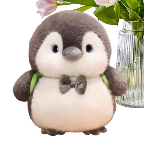 Genérico Penguin Plush - Cute Bow Doll Toy Decoration | 9.84in Height Cute Penguin Doll | For Kids Teens Mother Girlfriend Boyfriend, Birthday Party