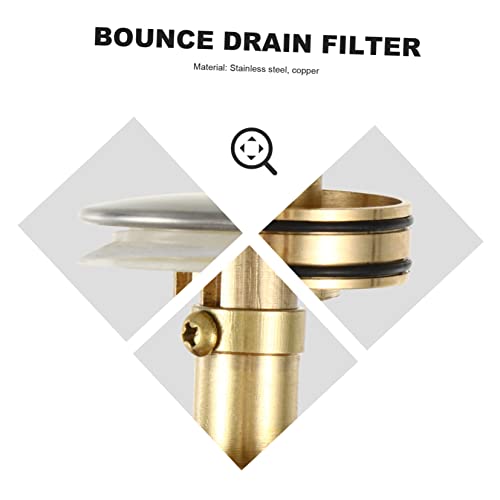 Filtro para desagüe de lavabo de cocina y baño miniatura 3