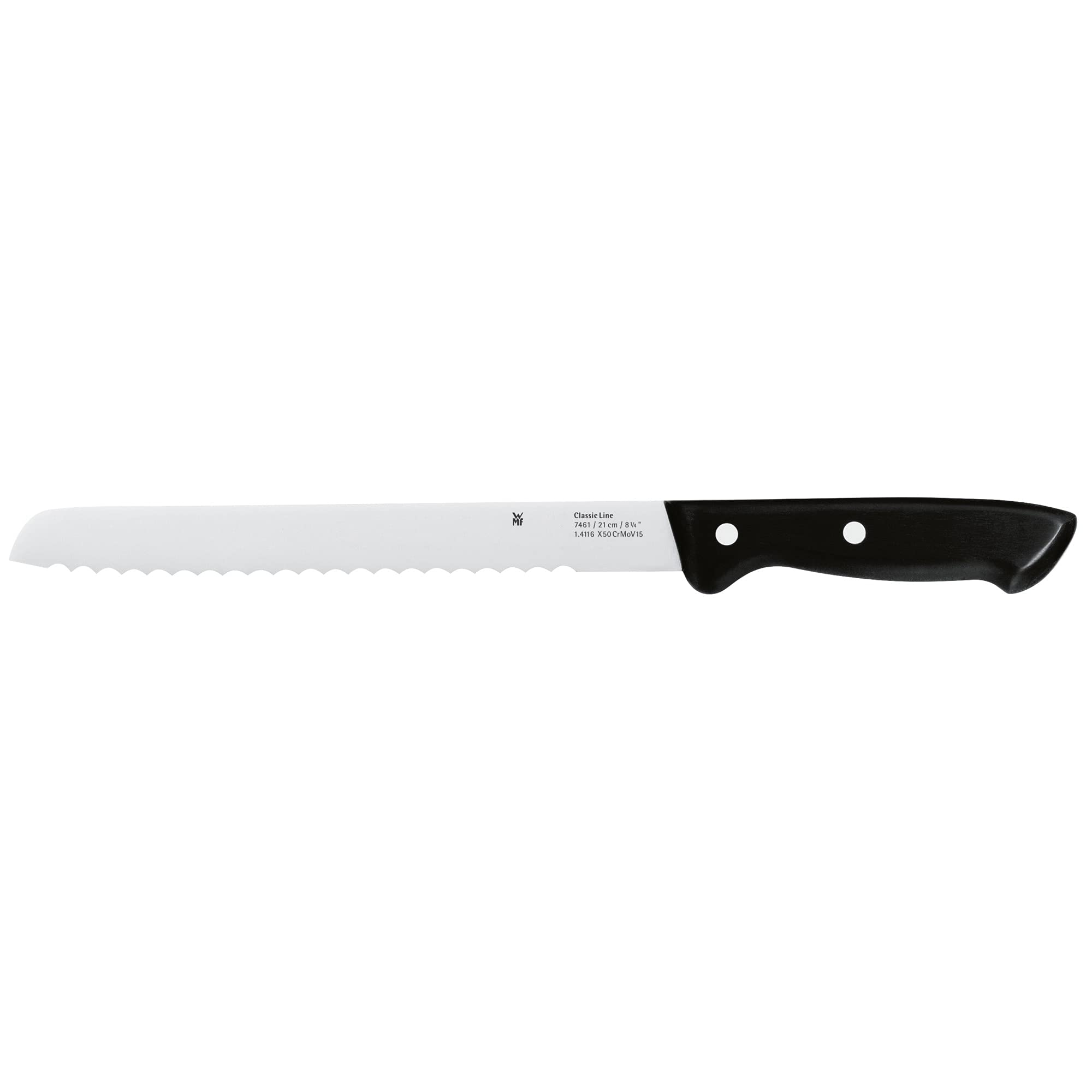 Wmf 1874616030 Classic Line Nóż Do Chleba, Czarny, L/ 21 cm