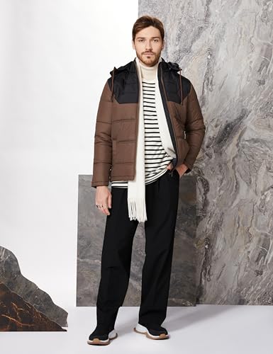 Image of Amazon Brand - Symbol Men's 100% Polyester Regular Quilted Jacket