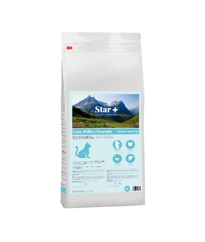 Pienso para Gatos Star + Cats Super Premium 15 kg
