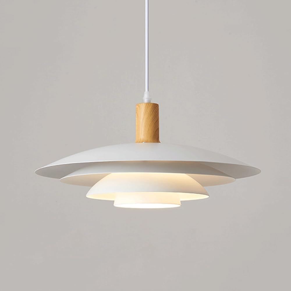 Lampe suspendue LED réglable pour illuminer l'îlot de cuisine et la table