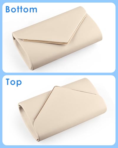 Image of TINDTOP Clutch Purses for Women, PU Leather Formal Evening Bags Shoulder Party Handbags Wedding Cocktail Prom Clutches