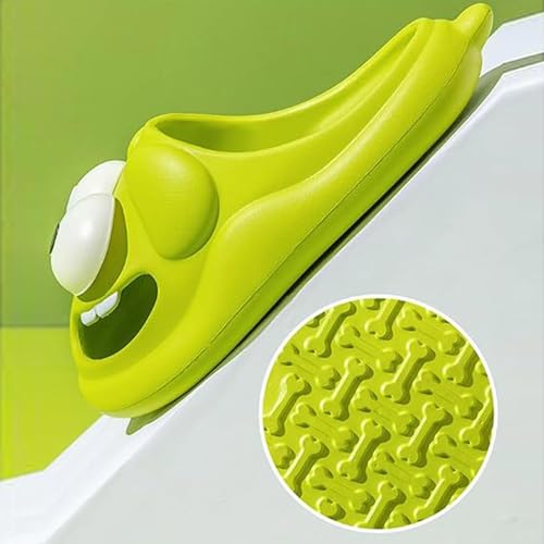 LELEBEAR Soulmate Slippers Tongue Out, Soulmate Kissing Slippers, Tongue Kiss Slippers, 3D Big Eye Dog Slippers4