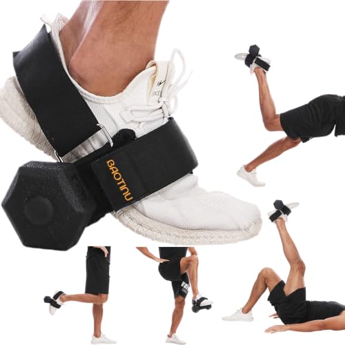 Baotinu Attachement pour haltères, entraîneur tibialis pour gym maison