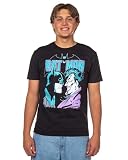 DC Comics Batman Shirt Mens The Joker Adult Short Sleeve Graphic Tee for Men and Women (XX-Large) Black