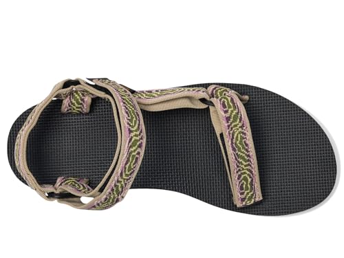 Image of Teva Women's Original Universal Sport Sandal, Archive Topo Olive /Eggplant, 7