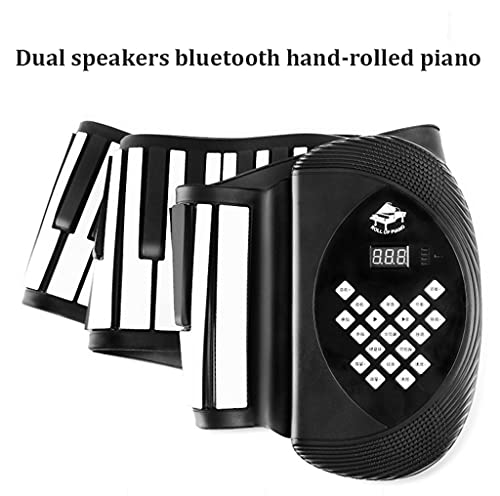 FEFCK 88-Key Roll Piano pour Débutant Et Enfants Dual Haut-parleurs Bluetooth Piano Piano Piano Soft Silicone Porte-Clavier MIDI - Les Beatles, Paul McCartney, John Lennon, RIngo Starr, George Harrison FEFCK 88-Key Roll Piano pour Débutant Et Enfants Dual Haut-parleurs Bluetooth Piano Piano Piano Soft Silicone Porte-Clavier MIDI – Image 4